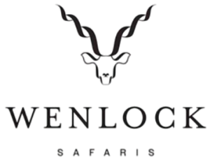 Wenlock Safaris logo with stylized bull head